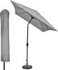 Kopu ® rechthoekige parasol Bilbao 150x250 cm met hoes Light Grey online kopen