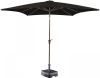Kopu ® vierkante parasol Altea 230x230 cm Black online kopen