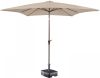 Kopu ® vierkante parasol Altea 230x230 cm Taupe online kopen