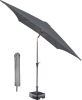 Kopu ® vierkante parasol Malaga 200x200 cm met hoes Grey online kopen