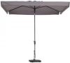 Madison parasol Delos Luxe rechthoek 300x200 cm taupe online kopen