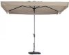 Madison parasol Delos Luxe rechthoek 300x200 cm ecru online kopen