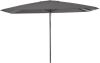 Madison Parasol Profi line Rond 400x300 Volant Grijs online kopen