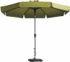 Madison Parasol Flores Luxe 300 Cm Polyester SAGE GREEN online kopen