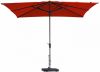 Madison Stokparasol Syros 280 X 280 Cm Brick Red online kopen