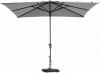 Madison Parasol Syros luxe 280x280 cm light grijs online kopen