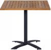SenS-Line SenS Line Dorian Alu teak Bistro Tuintafel 80cm Bruin online kopen
