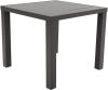 Van der Garde Tuinmeubelen VDG Lena tuintafel antraciet 90 x 90 cm. online kopen