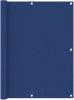 VidaXL Balkonscherm 120x500 cm oxford stof blauw online kopen