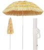VIDAXL Strandparasol Hawa&#xEF, stijl 180 cm naturel online kopen