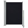 VidaXL Tuinscherm uittrekbaar 100x300 cm zwart online kopen