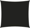 VidaXL Zonnescherm rechthoekig 2, 5x3 m oxford stof zwart online kopen