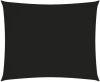 VidaXL Zonnescherm rechthoekig 3x4 m oxford stof zwart online kopen