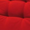 Madison Ligbedkussen Rib Red 200x60 Rood online kopen