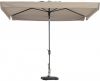 Madison parasol Delos Luxe rechthoek 300x200 cm ecru online kopen