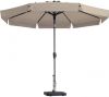 Madison Parasol Flores 300/8, Draaisysteem+Volant Ecru online kopen