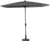 Madison parasols Parasol Round Corner 280x280cm(Taupe ) online kopen
