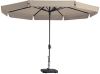 Madison Parasol Syros Opdraai 350/8 Ecru Met Volant online kopen