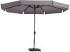 Madison Parasol Syros Luxe Taupe Ø350 Cm online kopen