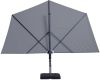 Madison parasols Vrijhangende zweefparasol Sunwave 270cm(Light grey ) online kopen