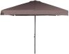 Madison Parasol Profi line Vierkant Volant Taupe online kopen