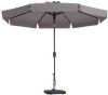 Madison Parasol Flores 300cm Draaisysteem+Volant Taupe online kopen