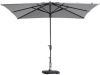 Madison Parasol Syros luxe 280x280 cm light grijs online kopen