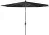 Platinum Riva parasol 300 cm rond zwart met kniksysteem online kopen