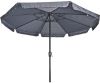 Lesli Living Lesli Parasol 'Libra' kleur grijs, Ø3m online kopen