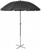 VidaXL Ligbeddenset met parasol aluminium 3 delig online kopen