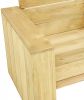 VIDAXL Tuinhoekbank 239 cm ge&#xEF, mpregneerd grenenhout online kopen