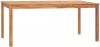 VidaXL Tuintafel 180x90x77 cm massief teakhout online kopen