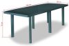 VidaXL Tuintafel 210x96x72 cm kunststof groen online kopen