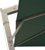VidaXL Zweefparasol met aluminium paal 300x300 cm groen online kopen