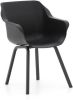 Hartman | Tuinstoel Sophie Element met Armleuningen | Carbon Black online kopen