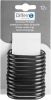 Leen Bakker Douchegordijnringen Minor zwart 7, 7x3, 8 cm(12 stuks) online kopen