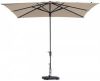 Madison Parasol Syros Vierkant Opdraai 280x280cm Ecru online kopen