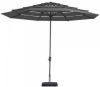 Madison Parasol Syros Open Air Round Ecru 350cm Beige online kopen