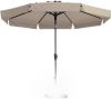 Madison Parasol Flores 300/8, Draaisysteem+Volant Ecru online kopen