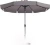 Madison Parasol Flores 300cm Draaisysteem+Volant Taupe online kopen