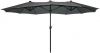 SenS-Line Sens line Marbella Parasol Taupe 270x450 Cm Grijs online kopen