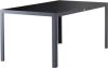 SenS-Line SenS line Palermo aluminium tuintafel 150cm met glazen blad online kopen