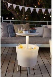 Keter Illuminated Cool Bar bijzet tuintafel 30L Laagste prijsgarantie! online kopen