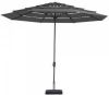 Madison Parasol Syros Open Air Round Ecru 350cm Beige online kopen