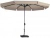 Madison Parasol Syros Opdraai 350/8 Ecru Met Volant online kopen