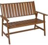 Lesli Living Tuinbank Calgary 120x66x91 cm teak look online kopen