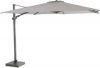 4 Seasons Outdoor | Zweefparasol Siesta Premium 300 x 300 cm | Antraciet Mid Grey online kopen