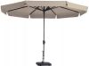 Madison Parasol Syros Opdraai 350/8 Ecru Met Volant online kopen