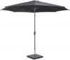 SenS-Line SenS Line Salou Parasol Black Ø300 Cm Zwart online kopen