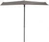 Madison parasols Vrijhangende zweefparasol Sunwave 270cm(Light grey ) online kopen